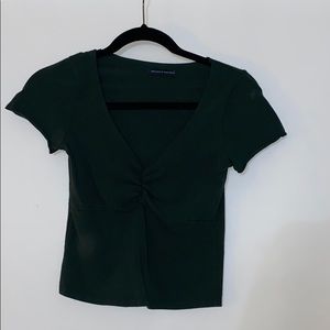 Dark green shirt